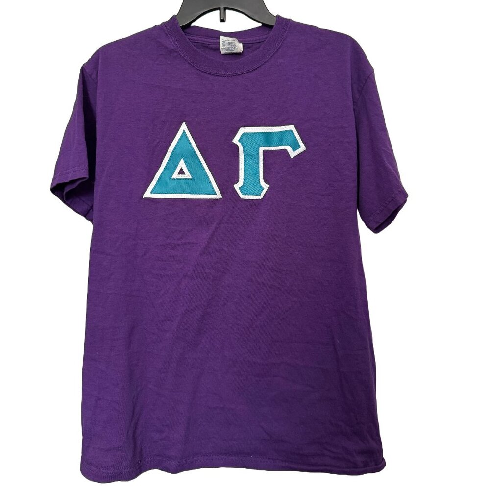 DG Delta Gamma Sorority University Greek Life Delta Tee Shirt, Medium